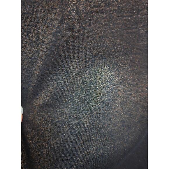 NWT women's Medium Black Glitter Dress - Picture 2 of 3